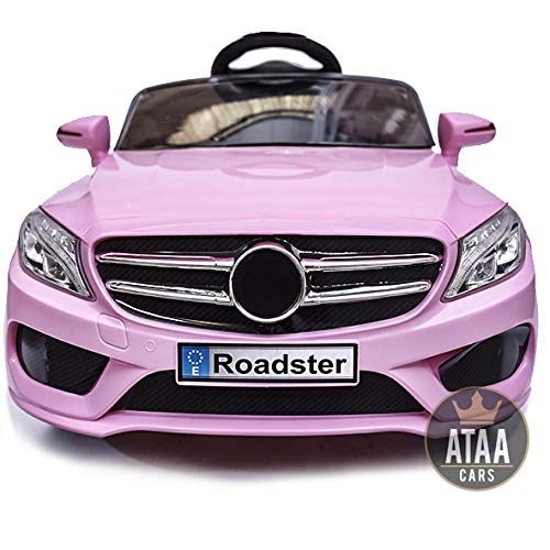 ATAA CARS SL Roaster 12v Voiture électrique Enfants avec télécommande - Rose
