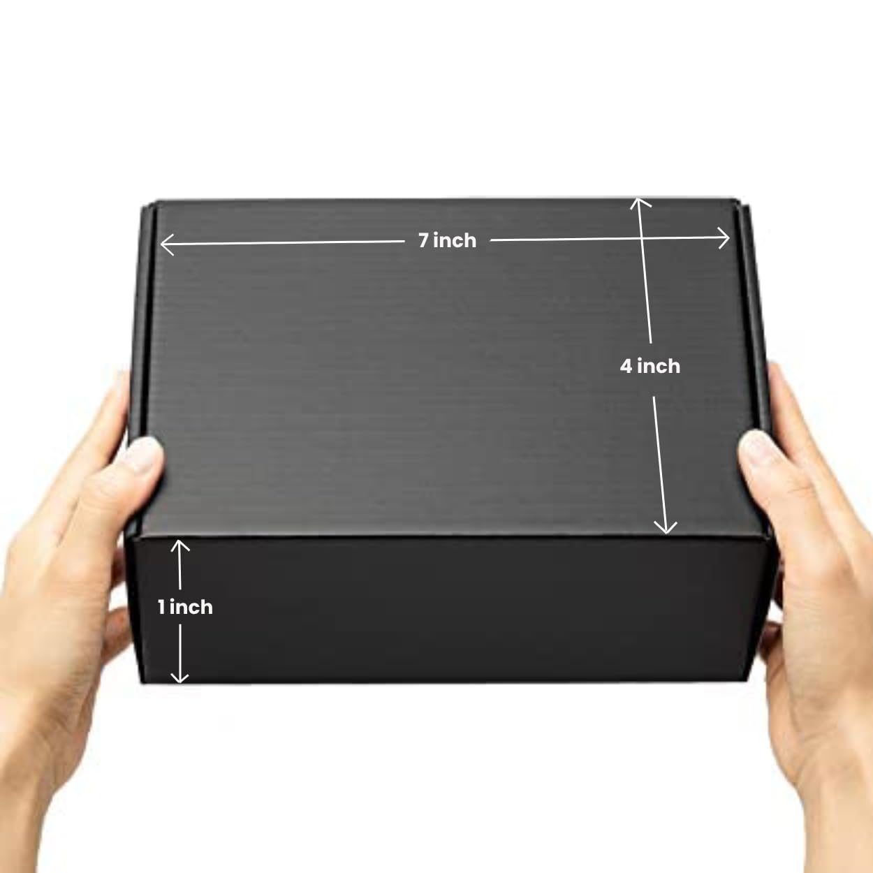 DCGPAC Black Color Flat Box, With Lamination, Tab lock Corrugated, 03ply, Boxes, 7in x 4in x 1in, Multipurpose Gift & Premium Packaging & Shipping Flat Box 7x4x1 in (Pack of Pcs) (500) (B0CMQRZKKN) Amazon Price History, Amazon Price Tracker