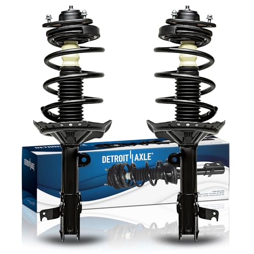 Detroit Axle - 2 Front Struts for 2005 2006 2007 Honda Odyssey Complete Struts with Coil Spring Replacement Quick Install Ready Strut Shock Assembly