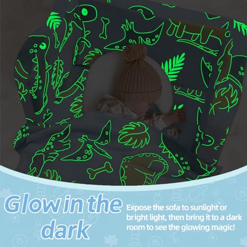 Memorecoolglowinthedarkdinosaurtoddlercouchfoldablesoftplushkidsreclinerchairbabysofablue Urban Country Home Decor Memorecool glow in the dark dinosaur toddler couch foldable soft plush kids recliner chair baby sofa blue urban country home decor