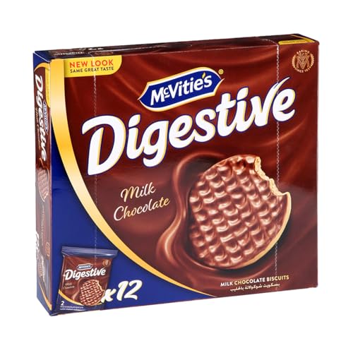 Mcvities Digestive Milk Chocolate Biscuit 12 x 33.3g