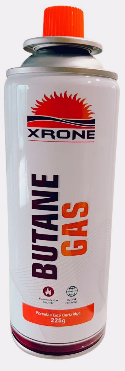 XRONE Aluminum Butane Gas Canister for Camping By Portible (225g) (B0DD4593J5) Amazon Price History, Amazon Price Tracker