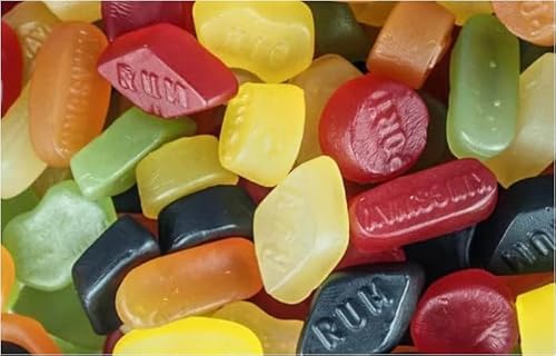 Wine Gums Sweets - 500 Gram Bulk Bag - 500g - Assorted Sweet Pick and Mix for Parties, Gifts, and Sharing.