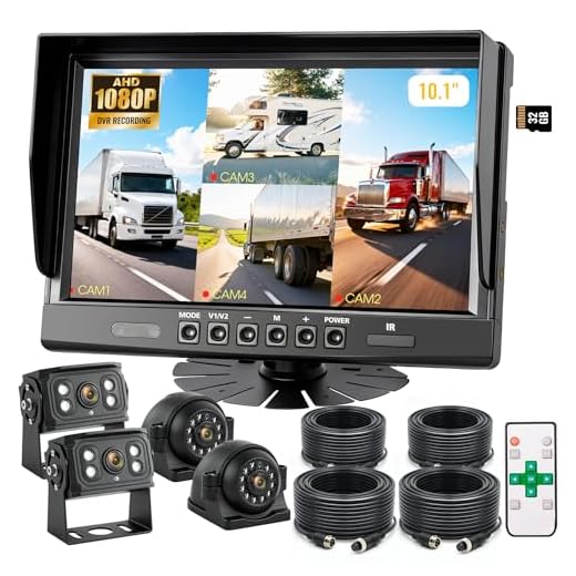 Heavy-Duty Wired Backup Camera System