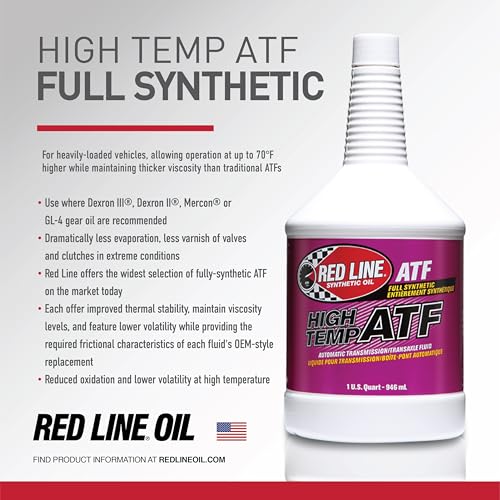 Red Line 30204 Synthetic High Temperature Automatic Transmission Fluid (ATF) - 1 Quart