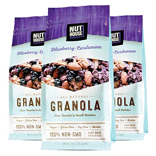 NutHouse! Granola Company (BlueberryCardamom Granola)(3Pack)