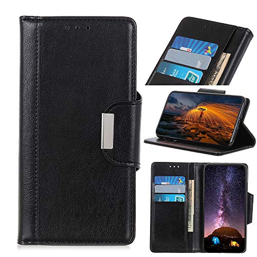 Custodia® Capirotazo Billetera Funda para Nokia 6.1 Plus (Negro)