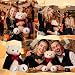 Imagen de BEJOY Osito de Peluche Vampiro con Lazo Peluche Muy Suave
