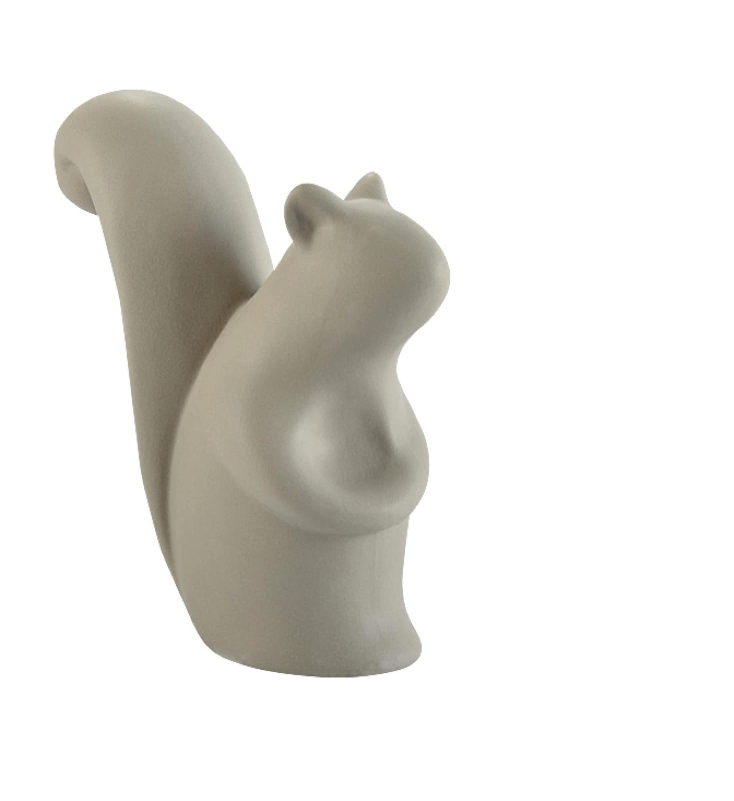 Ornement en céramique écureuil Figurine Animal Artisanal Sculpture Ornement Arts Maison Bureau décor de Bureau Cadeau de Mariage