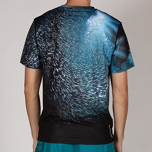 Salt Life Men's Hole in The Wall Short Sleeve Lightweight Nanotex Performance Shirt3