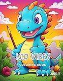 Kids Vibes Coloring Book Vol 1: 8.5 x. 11 Inch; 100 Pages