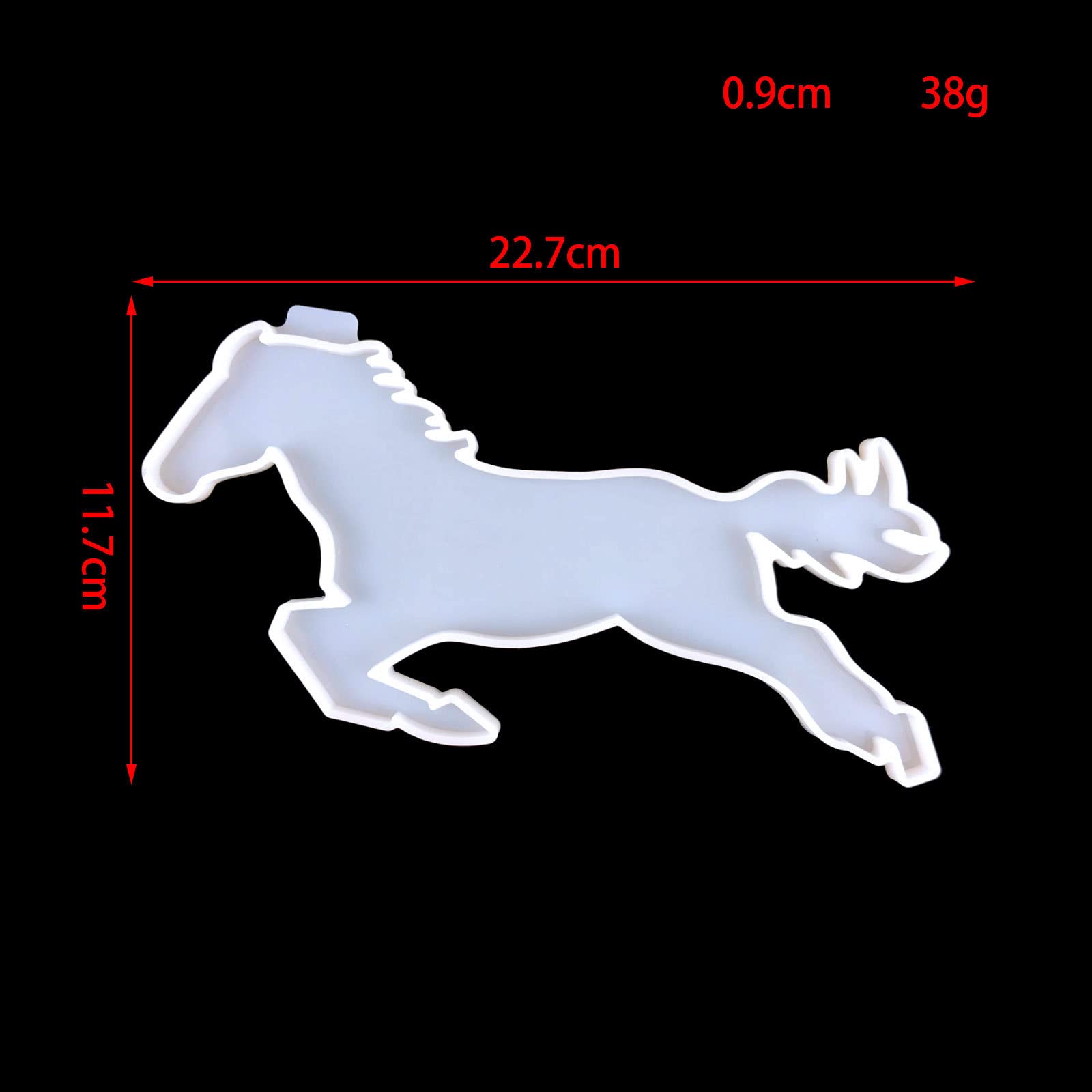 Moule En Silicone En Résine De Cheval, Couler Vers Le Cheval Gauche