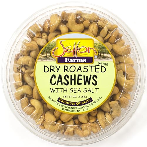 Cashews Dry Roasted With Sea Salt 32 Oz. (2 Lbs) Kosher image 4
