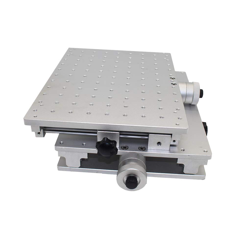 Mesa 2D XY para máquina de engg láser, 300 x 220 x 90 mm, banco de trabajo de 2 ejes, mesa móvil ajustable para marcado y engg, ideal para proyectos