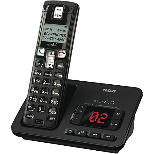 Teléfono Inalámbrico RCA 2102-1BKGA Dect 6.0 miniatura 1