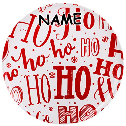 großer Teller/Speiseteller/Plätzchenteller - Weihnachten - Ho Ho -...