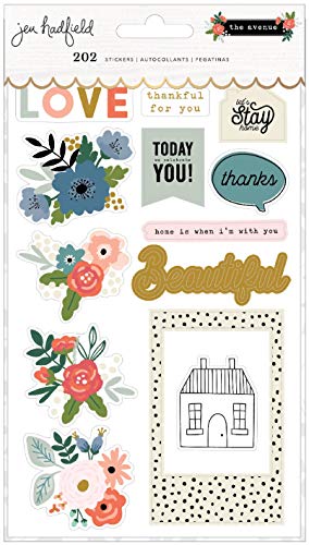 Pebbles Avenue Stickers Book, 0