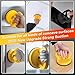 HORFUTY Car Dent Puller 3 Pack Dent Puller Powerful Car Dent Removal Kit Suction Cup Dent Puller for Car Dent Repair Dent Remover Tool for Car Body,Tiles Lifting,Objects Moving,Screen (Yellow+Black)