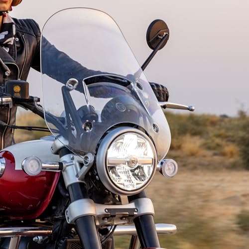 Image of Royal Enfield KXA00224 Touring Screen-in /EU for Super Meteor 650