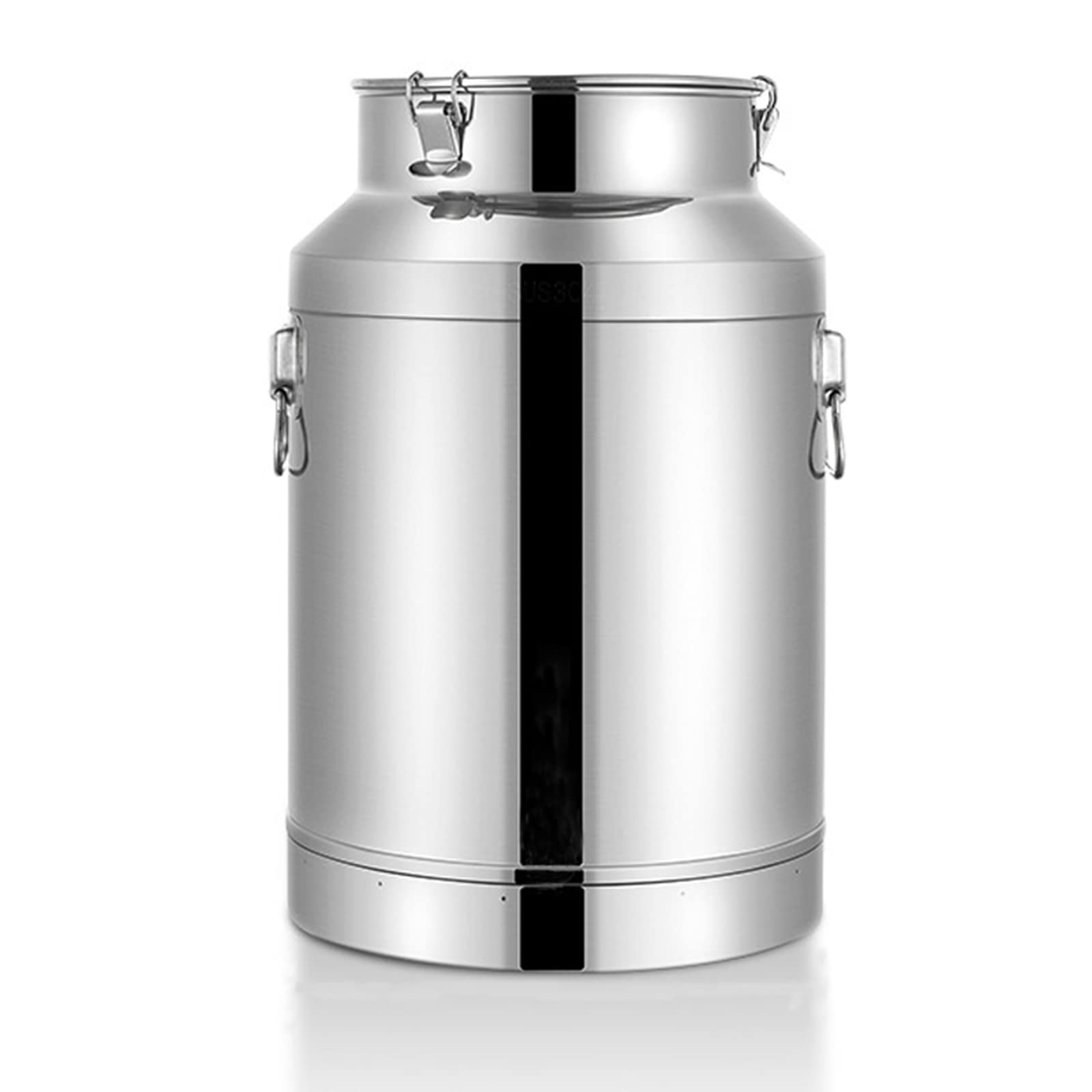 Pot à lait contre les fuites seau de transport en inox hermétique