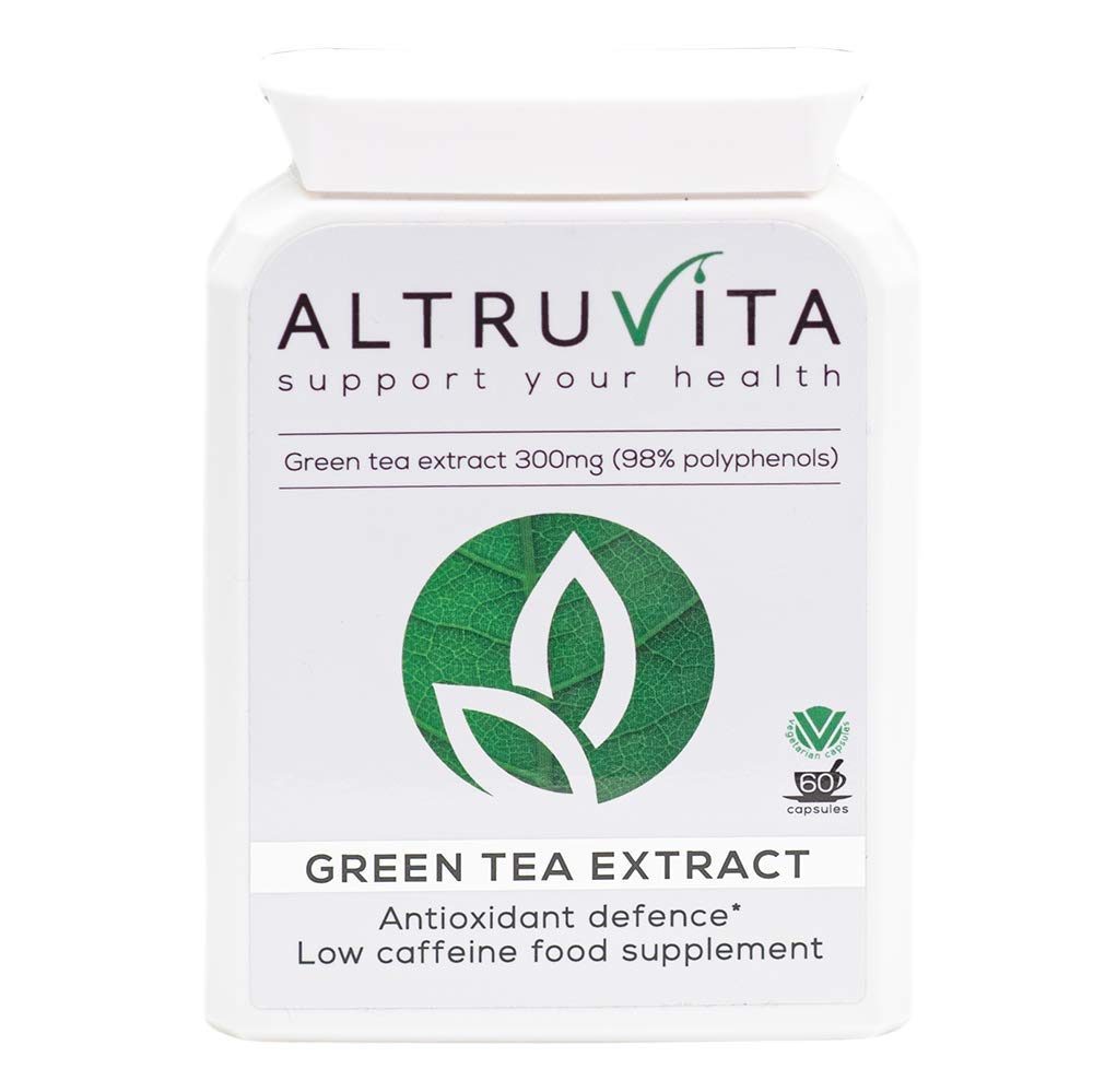 AltruvitaGreen Tea Extract Supplements 300mg, 60 Capsules