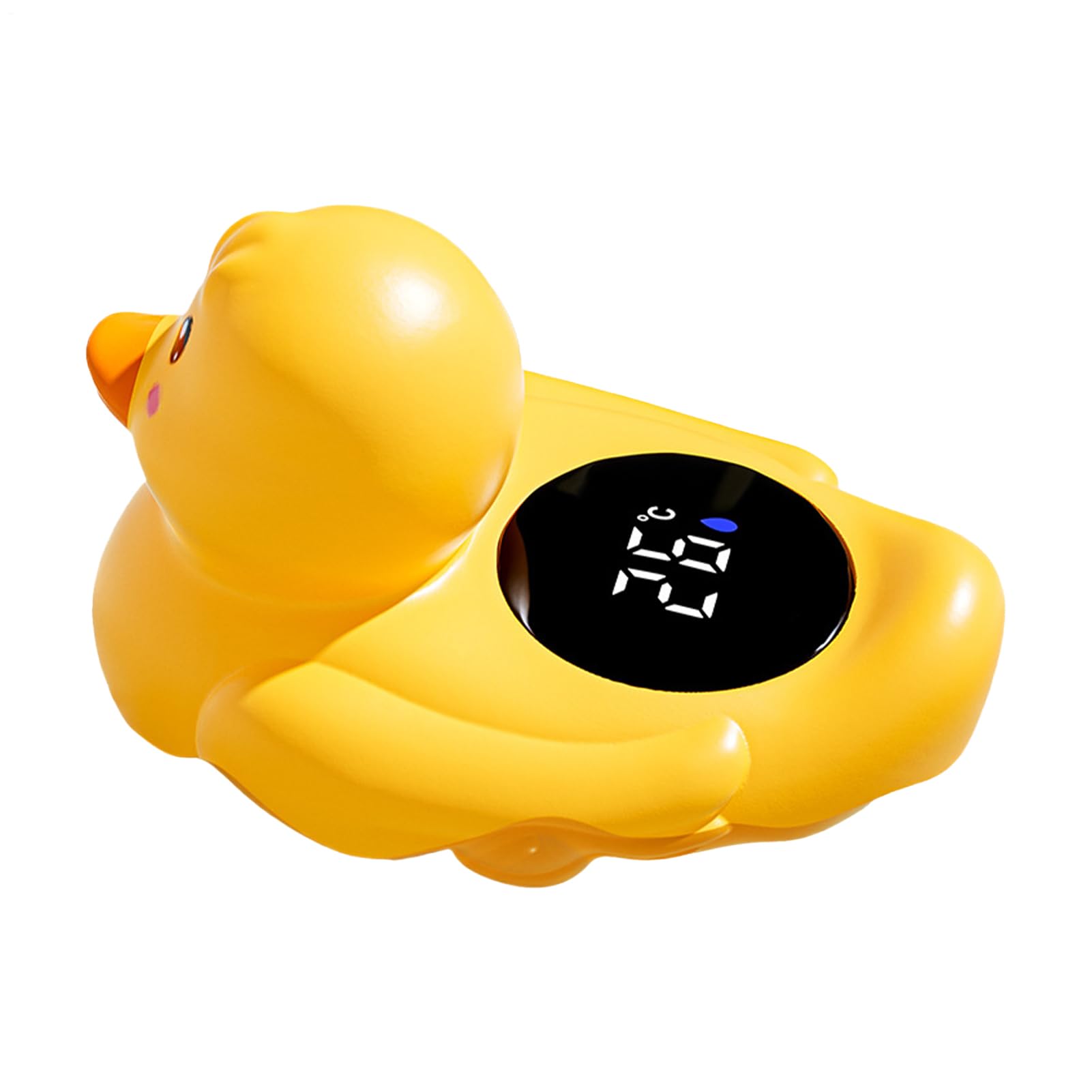 Duck Temperature Gauge – Waterproof Pool Thermometer Toy, Bath Heat Reader | Smiling Rubber Duck Figure Ensures Comfortable Washing, Bathroom Accessory, Swimming Pool Spa Floating Tester