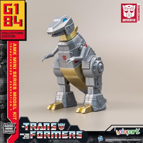 Grimlock Transformers Juguete, 10 CM G1 Autobot Figuras de Acción, No Convertir Modelo Kit, Juguetes para Niños y Niñas 8 Años de Edad y Mayores