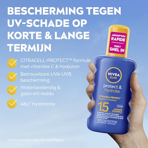 Nivea Sun Protect & Hydrate Zonnespray SPF 15 – 200 ml - View 5