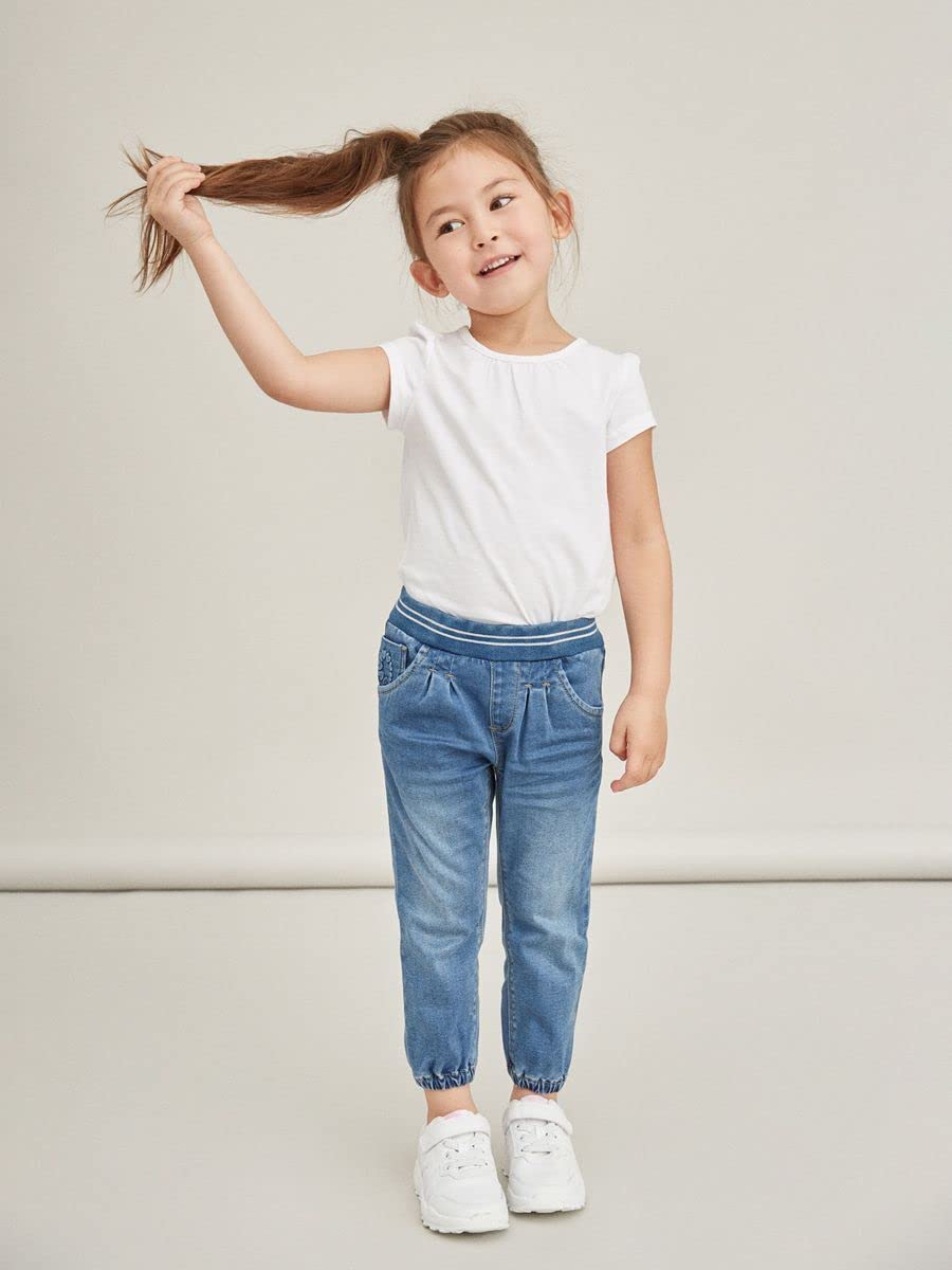 NAME IT Nmfbibi Dnmtoras 2468 Pant Noos - Jeans - Jeans - Bébé Fille