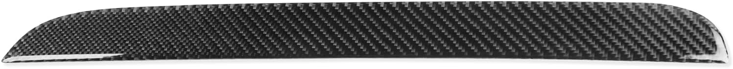 Real Premium 3K Carbon Fiber Passenger Side Storage Box Decorative Strip Trim Cover Decoration Compatible with Dodge Journey 2011 2012 2013 2014 2015 2016 2017 2018 2019 2020 Interior Accessories