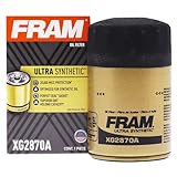 FRAM Ultra Synthetic Automotive Replacement Oil Filter, Designed for Synthetic Oil Changes Lasting