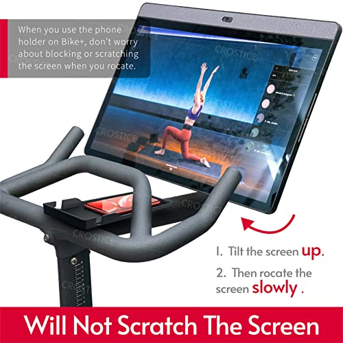 Crostice Phone Holder Compatible With Peloton Bike & Bike Plus, Original Design Phone Tray, Holder For Iphone, Cell Phone Holder Mount, Accessories Fit For Most Phone, Baby Monitor #TOP5