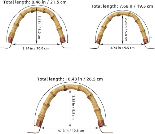 Miniatura 4 de Angoily Mango de tetera de ratán, mango de tetera japonesa, repuesto para ollas de cerámica, accesorios de mango de repuesto, 3 piezas