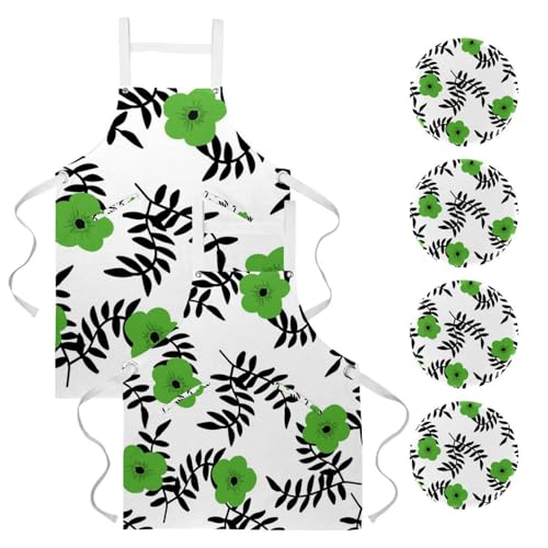 Tablier de cuisine à broches pour éviter les taches en cuisine et pâtisserie