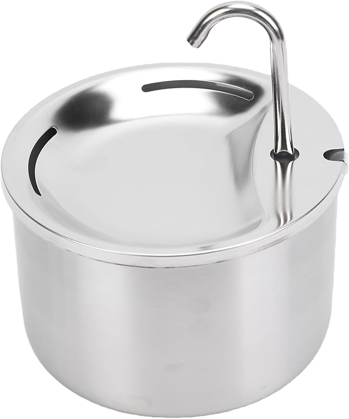 Fuente de Agua para Gatos Fabater Acero Inoxidable 3.2L Automática miniatura 9