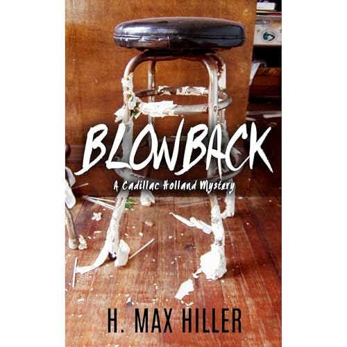 BLOWBACK Audiolibro Por H Max Hiller arte de portada
