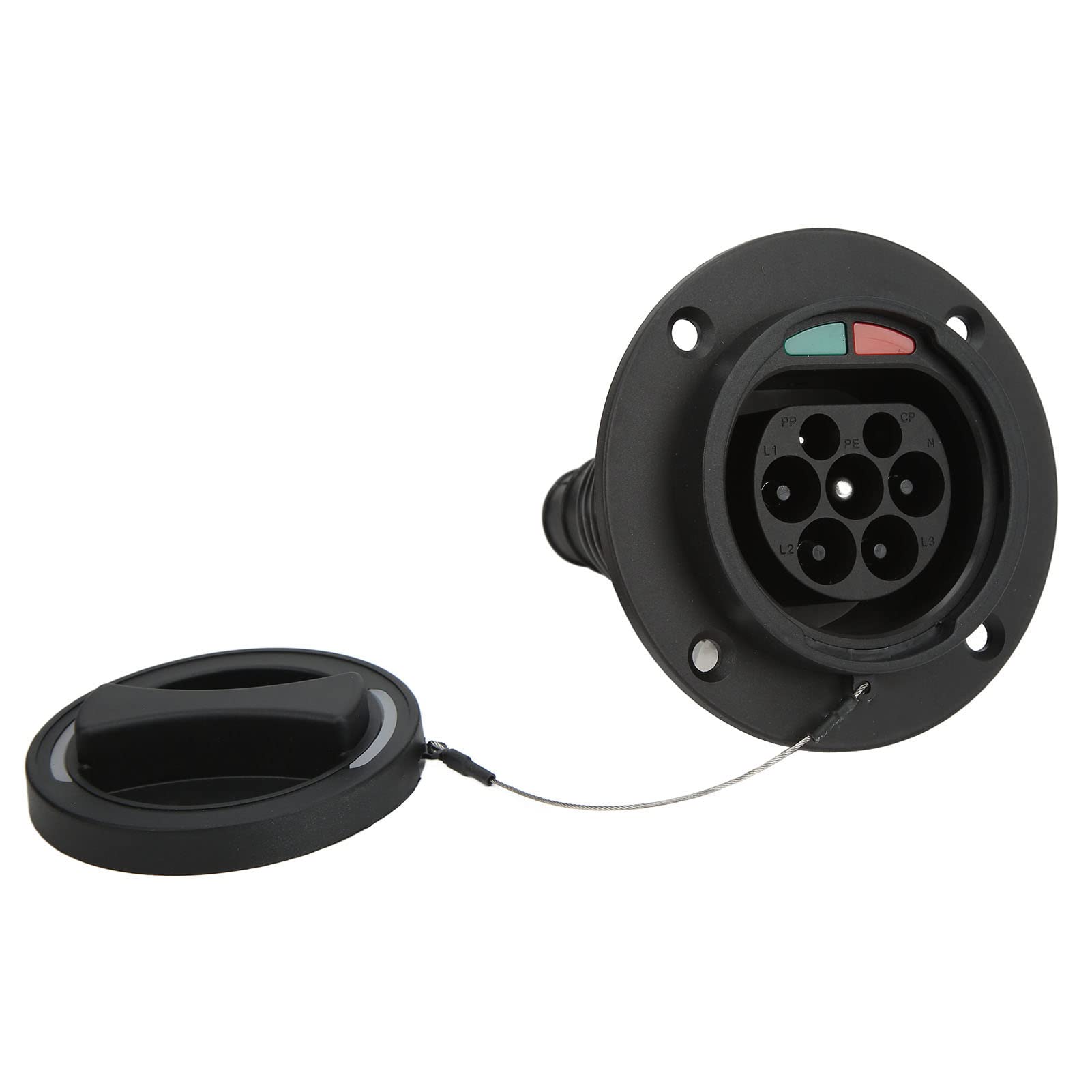 Generic Presa di Ricarica Universale per Veicoli Elettrici Trifase Tipo 2 480V 16A 32A, Approvata CE TUV IEC 62196-2