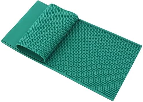 Beekeeping Silicone Beeswax Honeycomb Mold Flexible Wax for Machine Foundation Sheets Press Embosser Wax for Bees Beekeeper 2PcsGreen
