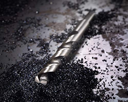 BOSCH CO2137B Kobalt-M42-Metallbohrer mit drei-flachem Schaft, für Bohranwendungen in Edelstahl, Gusseisen, Titan, Leichtmetall, Aluminium, 1 Stück