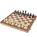 Weighted Chess Set, Tournament Style Pieces, Green Sky, Chess Game (Plastic)