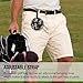 SMSJTMWHN English Bulldogs Print Luxury Leather Golf Tee Organizer Bag & Ball Holder- Store Your Tees, Golf Balls, Scorecard, and Pencil.
