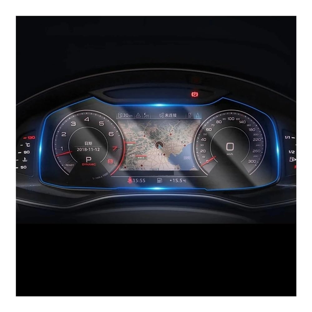 Protection TPU anti-rayures écran console centrale Audi A6 A7 - 6