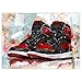 Air Jordan 1 'Banned Bred' druk artystyczny (50 x 70 cm)