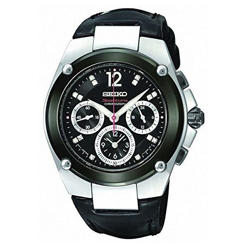 Eurowebb Montre pour Homme Noire et Blanche Mouvement Quartz (32,5 mm) - Idée de Cadeau Homme Bijou