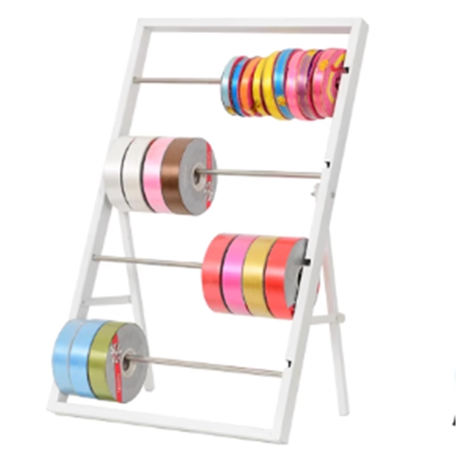 Support de présentation de ruban en métal pliable pour libérer votre comptoir