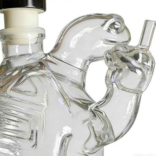 Veasbuu Karafka na alkohol, przezroczyste śmieszne żółw, karafka na alkohol żółw, butelka na whisky, dla mężczyzn, taty, urodziny, wino, burbon, wódka, koktajl, dom, bar, biuro, restauracja