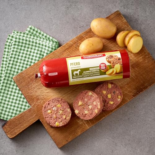 Fleischeslust Hundefutter Pferd mit Kartoffeln 5er Pack