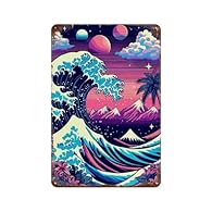 【Size】: 11.8'' × 7.9'' (30cm*20cm); 15.7'' × 11.8'' (40cm*30cm) 【Iron Material】: High-quality ironwork, high-definition image, sturdy and durable, fade-resistant, retro and stylish. 【Creative Design】: Retro-style tin painting with a simple and stylis...