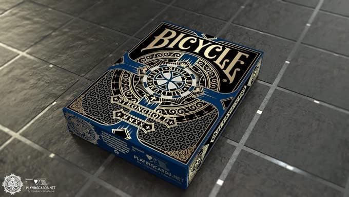 Bicycle Stronghold Sapphire Playing Cards Standard Poker Deck by Gamblers Warehouse