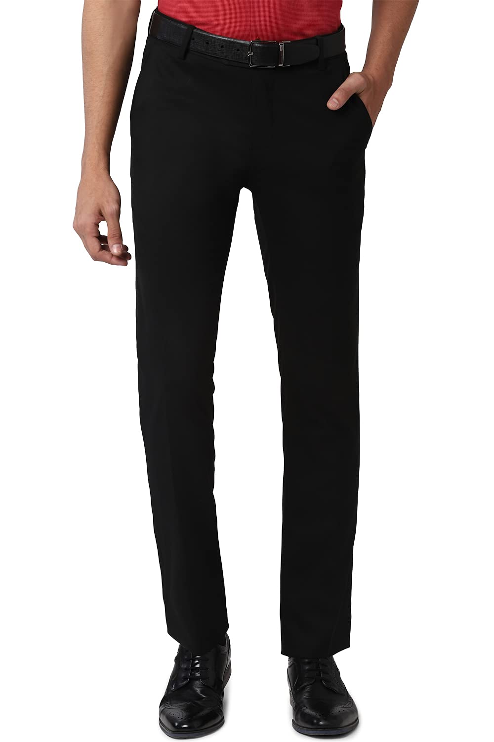peter england Men's Slim Work Utility Pants-picture-36